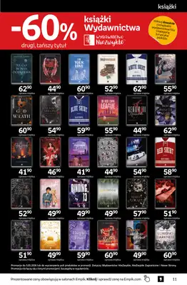 Empik - gazetka promocyjna Tom kultury: książki od środy 22.04 do wtorku 05.05 - strona 11