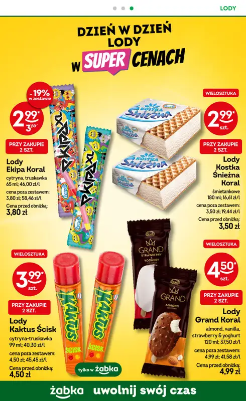 Żabka - gazetka promocyjna Gazetka od środy 22.04 do wtorku 05.05 - strona 57