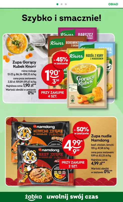 Żabka - gazetka promocyjna Gazetka od środy 22.04 do wtorku 05.05 - strona 66