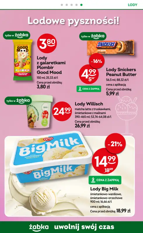 Żabka - gazetka promocyjna Gazetka od środy 22.04 do wtorku 05.05 - strona 54