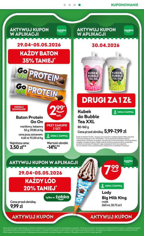 Żabka - gazetka promocyjna Gazetka od środy 22.04 do wtorku 05.05 - strona 41