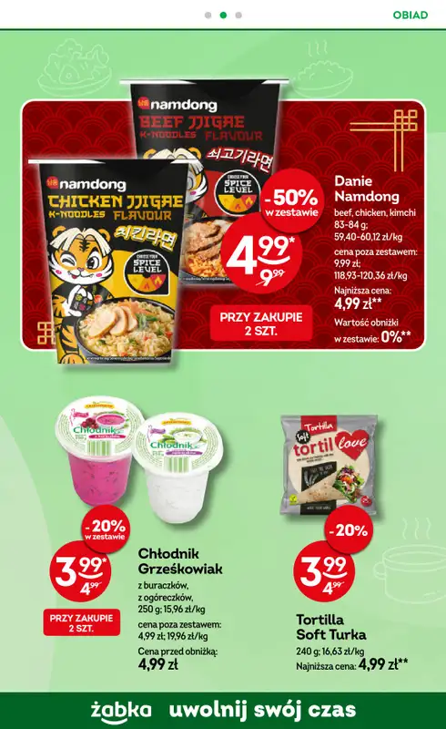 Żabka - gazetka promocyjna Gazetka od środy 22.04 do wtorku 05.05 - strona 67