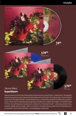 Empik - gazetka promocyjna Tom kultury: muzyka od środy 22.04 do wtorku 05.05 - strona 4