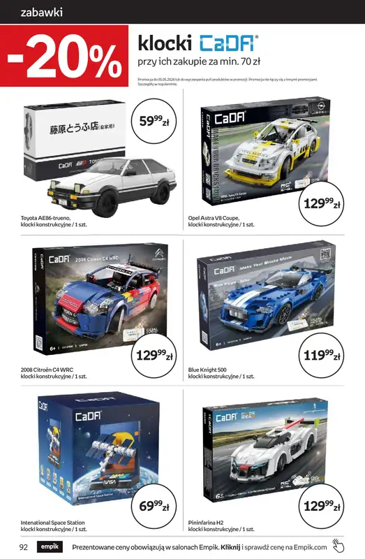 Empik - gazetka promocyjna Tom kultury: zabawki od środy 22.04 do wtorku 05.05 - strona 18