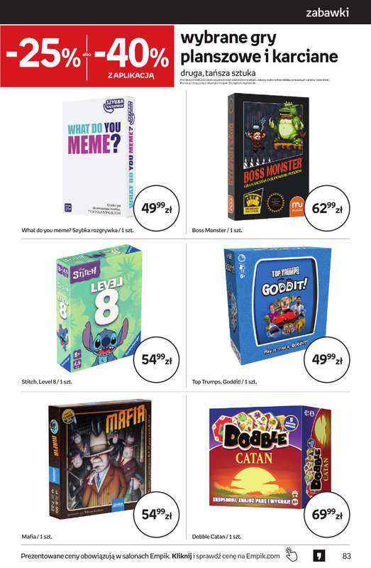 Empik - gazetka promocyjna Tom kultury: zabawki od środy 22.04 do wtorku 05.05 - strona 9