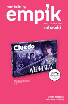 Empik - gazetka promocyjna Tom kultury: zabawki od środy 22.04 do wtorku 05.05