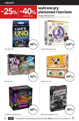 Empik - gazetka promocyjna Tom kultury: zabawki od środy 22.04 do wtorku 05.05 - strona 8