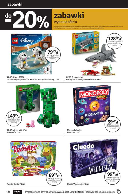 Empik - gazetka promocyjna Tom kultury: zabawki od środy 22.04 do wtorku 05.05 - strona 6