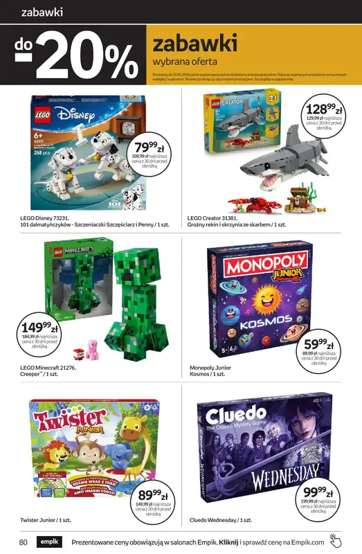 Empik - gazetka promocyjna Tom kultury: zabawki od środy 22.04 do wtorku 05.05 - strona 6