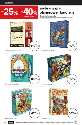 Empik - gazetka promocyjna Tom kultury: zabawki od środy 22.04 do wtorku 05.05 - strona 10
