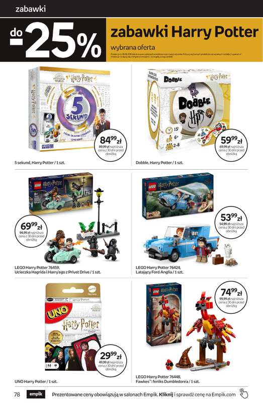 Empik - gazetka promocyjna Tom kultury: zabawki od środy 22.04 do wtorku 05.05 - strona 4