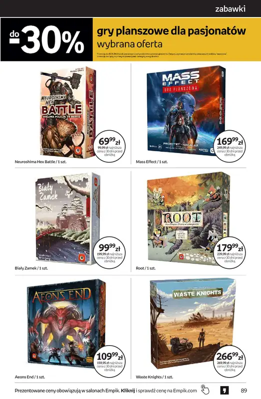 Empik - gazetka promocyjna Tom kultury: zabawki od środy 22.04 do wtorku 05.05 - strona 15