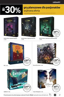 Empik - gazetka promocyjna Tom kultury: zabawki od środy 22.04 do wtorku 05.05 - strona 13