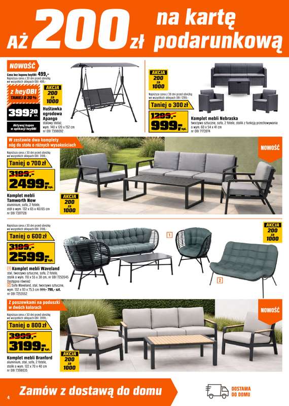 OBI - gazetka promocyjna Gazetka od środy 22.04 do wtorku 05.05 - strona 4