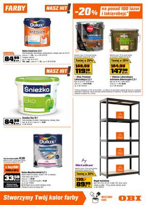 OBI - gazetka promocyjna Gazetka od środy 22.04 do wtorku 05.05 - strona 13