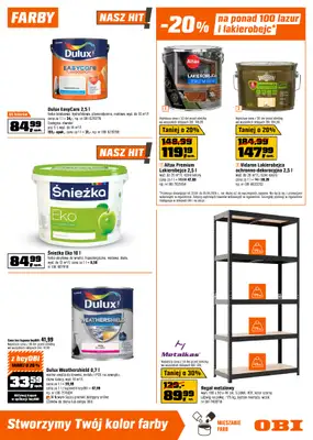 OBI - gazetka promocyjna Gazetka od środy 22.04 do wtorku 05.05 - strona 13