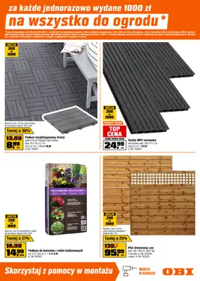 OBI - gazetka promocyjna Gazetka od środy 22.04 do wtorku 05.05 - strona 7