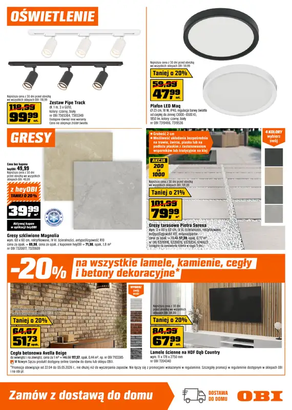 OBI - gazetka promocyjna Gazetka od środy 22.04 do wtorku 05.05 - strona 11