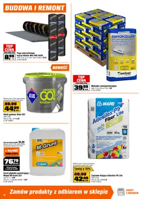 OBI - gazetka promocyjna Gazetka od środy 22.04 do wtorku 05.05 - strona 14