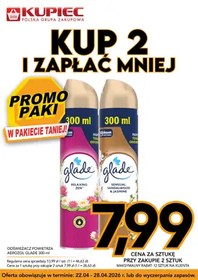 Kupiec - gazetka promocyjna Promopaki od środy 22.04 do wtorku 28.04 - strona 5