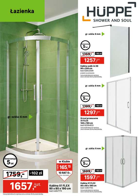 Leroy Merlin - gazetka promocyjna Gazetka od środy 22.04 do wtorku 19.05 - strona 32