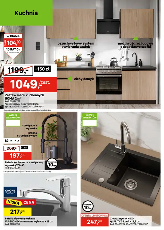 Leroy Merlin - gazetka promocyjna Gazetka od środy 22.04 do wtorku 19.05 - strona 18