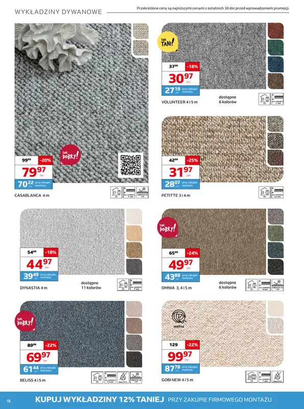 Komfort - gazetka promocyjna Gazetka od środy 22.04 do wtorku 19.05 - strona 18