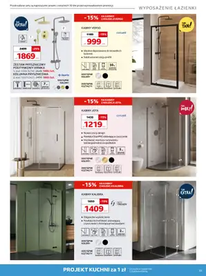 Komfort - gazetka promocyjna Gazetka od środy 22.04 do wtorku 19.05 - strona 33