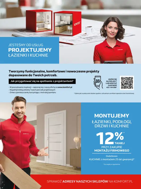 Komfort - gazetka promocyjna Gazetka od środy 22.04 do wtorku 19.05 - strona 40