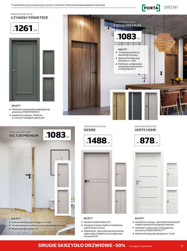 Komfort - gazetka promocyjna Gazetka od środy 22.04 do wtorku 19.05 - strona 37