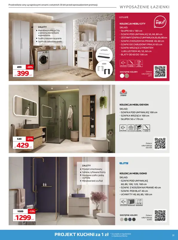 Komfort - gazetka promocyjna Gazetka od środy 22.04 do wtorku 19.05 - strona 31