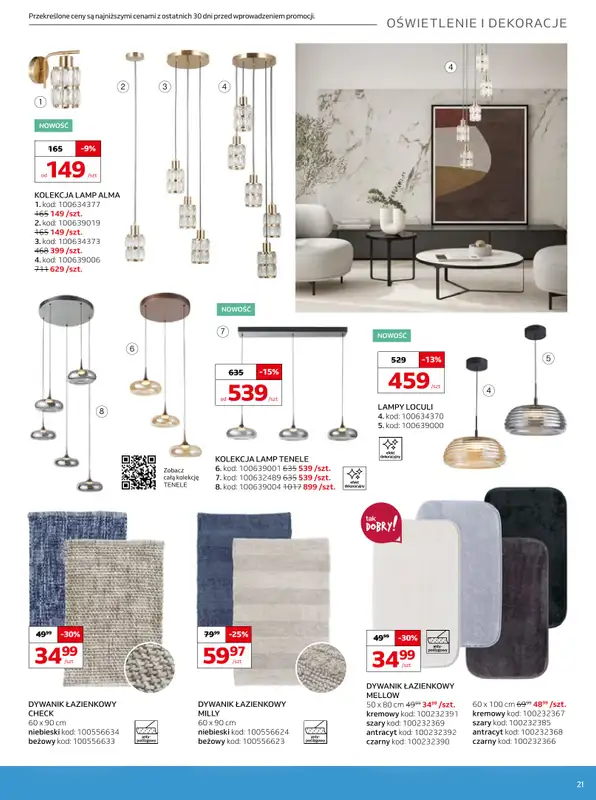 Komfort - gazetka promocyjna Gazetka od środy 22.04 do wtorku 19.05 - strona 21