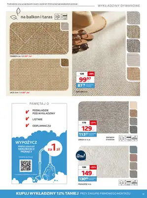 Komfort - gazetka promocyjna Gazetka od środy 22.04 do wtorku 19.05 - strona 19