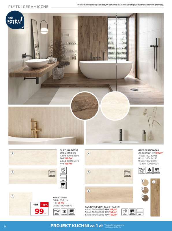 Komfort - gazetka promocyjna Gazetka od środy 22.04 do wtorku 19.05 - strona 36