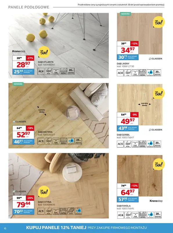 Komfort - gazetka promocyjna Gazetka od środy 22.04 do wtorku 19.05 - strona 10
