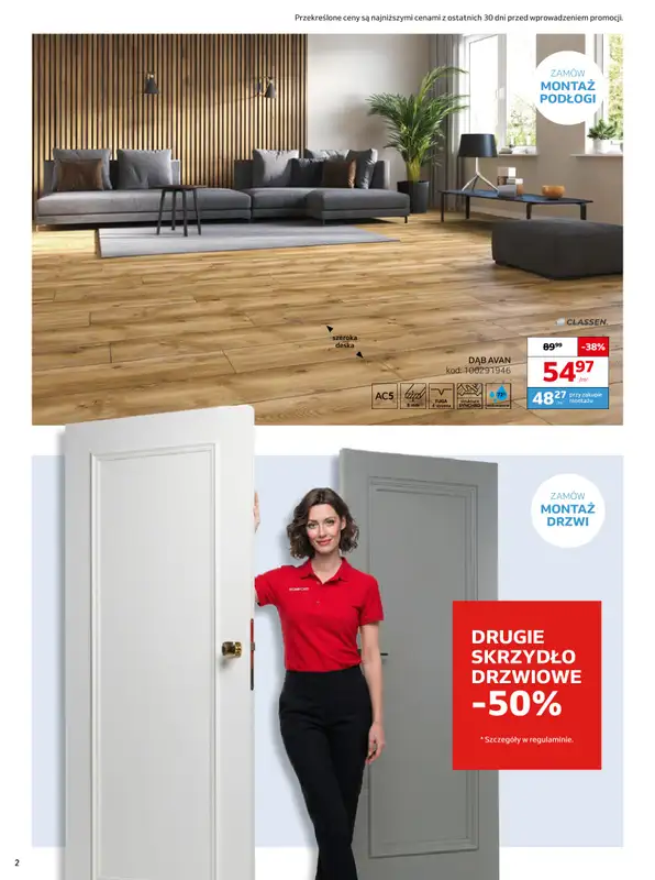 Komfort - gazetka promocyjna Gazetka od środy 22.04 do wtorku 19.05 - strona 2