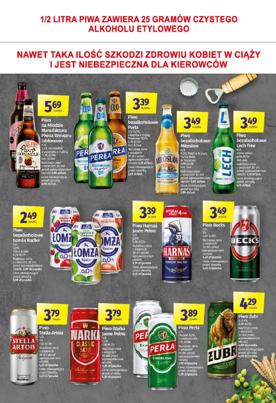 Społem - gazetka promocyjna Gazetka Społem Białystok od środy 22.04 do środy 13.05 - strona 19