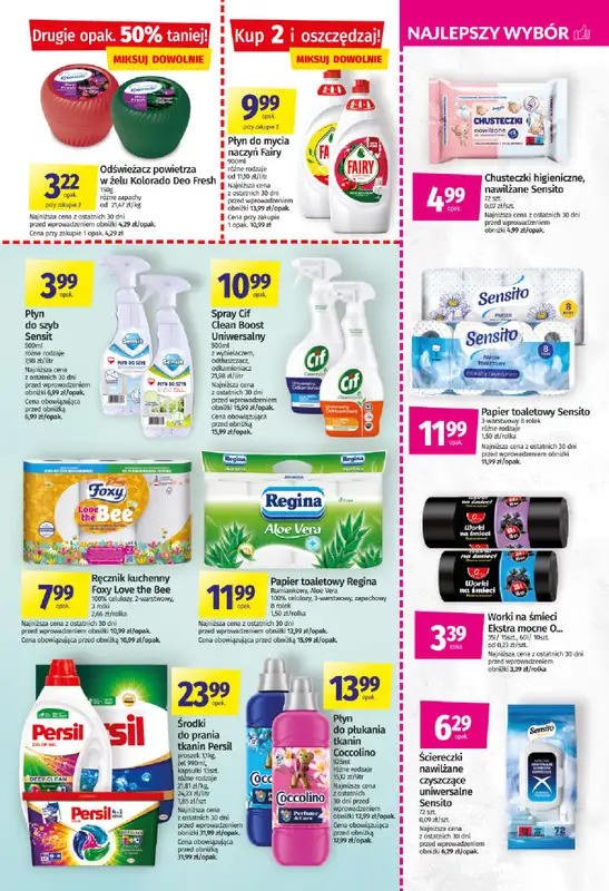 Społem - gazetka promocyjna Gazetka Społem Białystok od środy 22.04 do środy 13.05 - strona 23