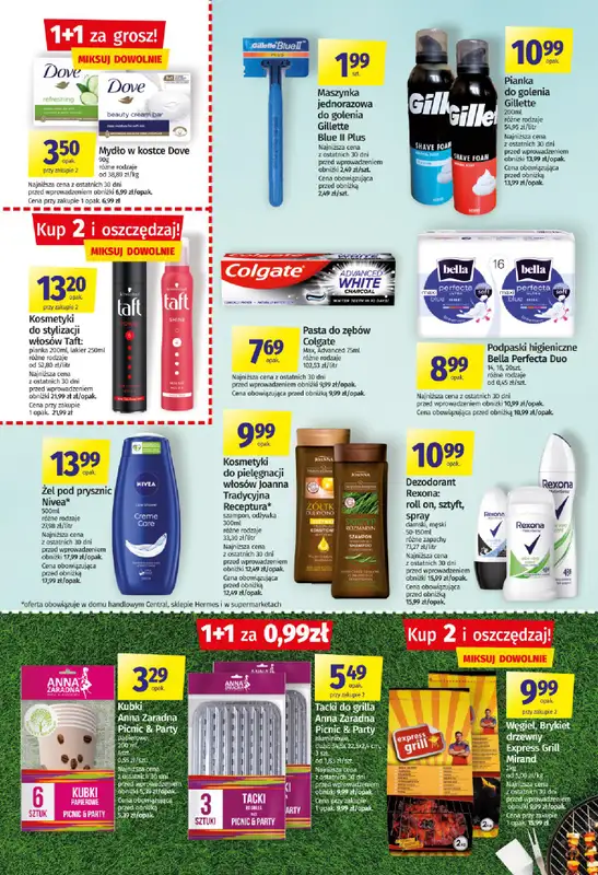 Społem - gazetka promocyjna Gazetka Społem Białystok od środy 22.04 do środy 13.05 - strona 22