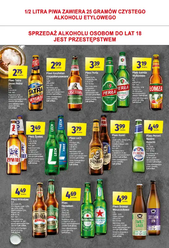 Społem - gazetka promocyjna Gazetka Społem Białystok od środy 22.04 do środy 13.05 - strona 18