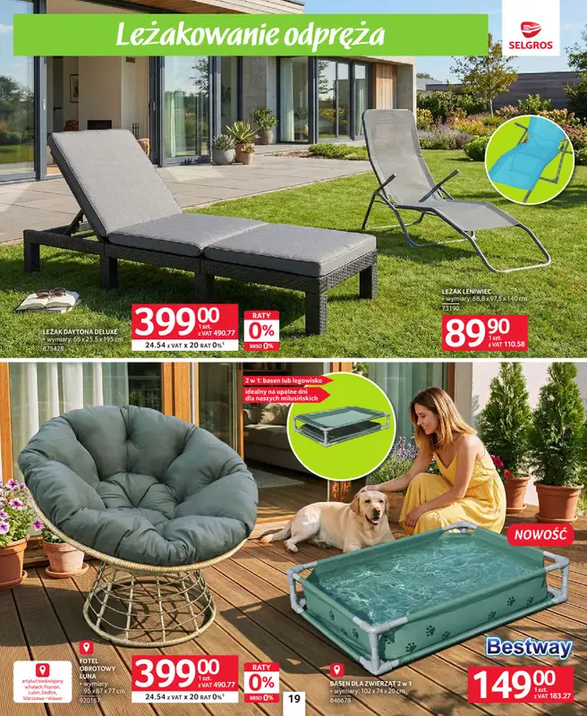 Selgros - gazetka promocyjna Katalog Majówka czas start! od czwartku 23.04 do środy 06.05 - strona 19