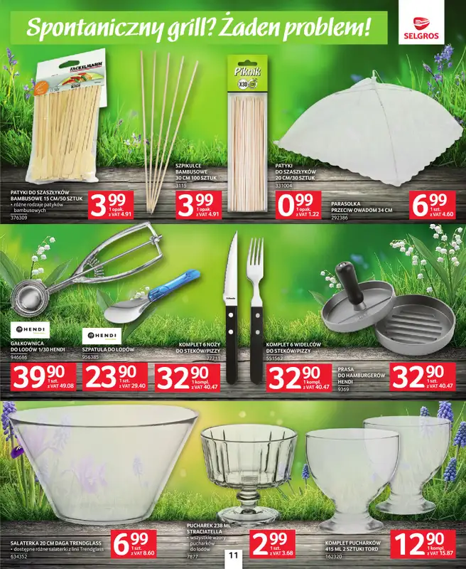 Selgros - gazetka promocyjna Katalog Majówka czas start! od czwartku 23.04 do środy 06.05 - strona 11