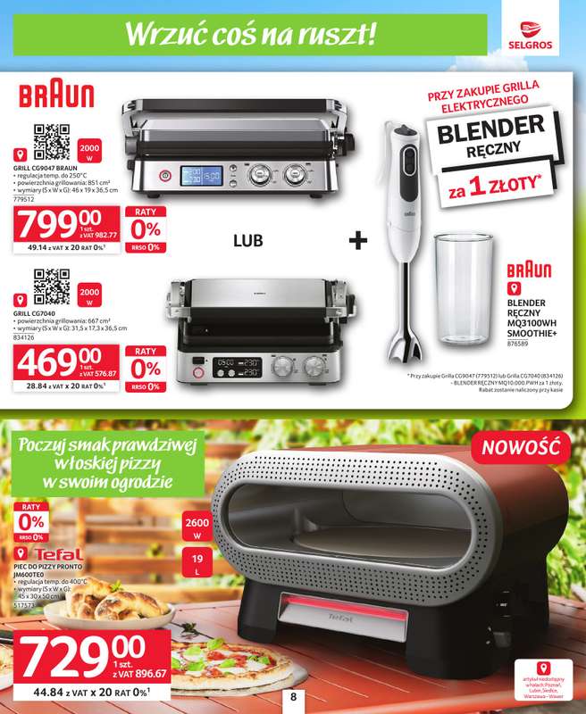 Selgros - gazetka promocyjna Katalog Majówka czas start! od czwartku 23.04 do środy 06.05 - strona 8