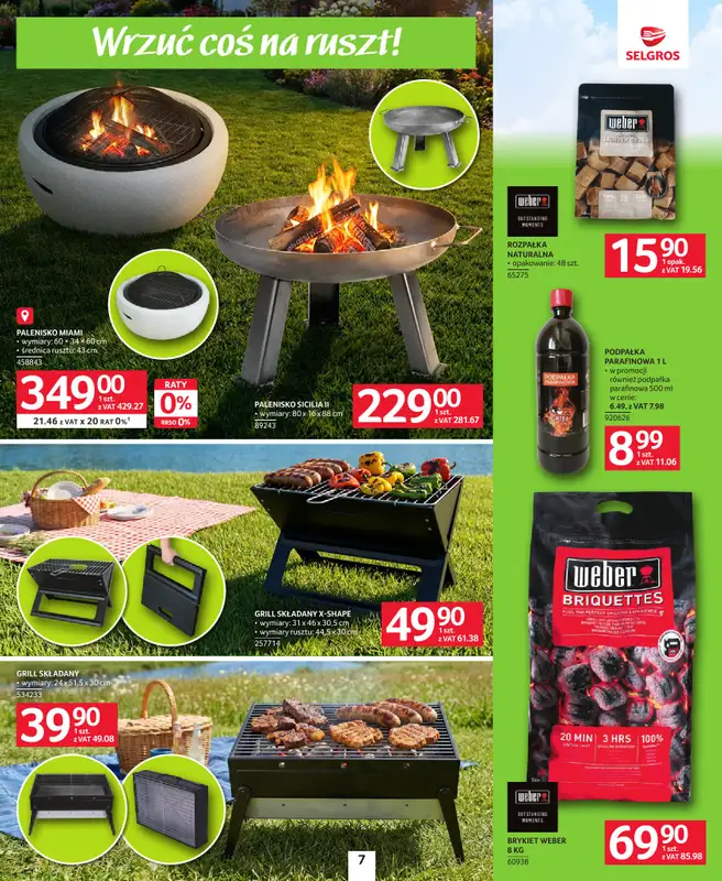 Selgros - gazetka promocyjna Katalog Majówka czas start! od czwartku 23.04 do środy 06.05 - strona 7