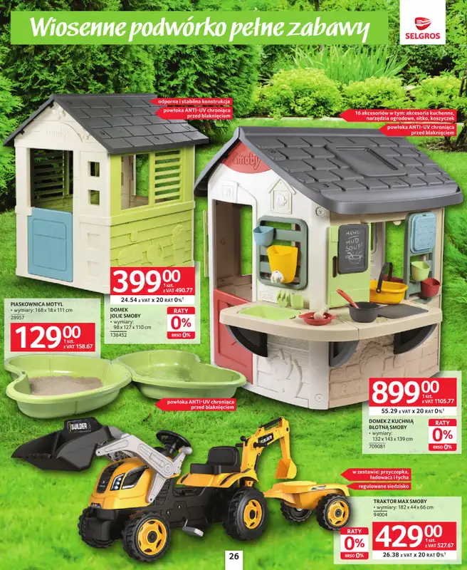 Selgros - gazetka promocyjna Katalog Majówka czas start! od czwartku 23.04 do środy 06.05 - strona 26