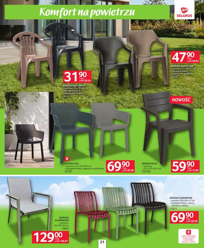 Selgros - gazetka promocyjna Katalog Majówka czas start! od czwartku 23.04 do środy 06.05 - strona 21