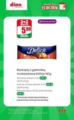 Dino - gazetka promocyjna Specjalna oferta na 22.04.2026 - promocje spoza gazetki od środy 22.04 do środy 22.04 - strona 8