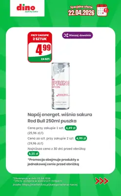 Dino - gazetka promocyjna Specjalna oferta na 22.04.2026 - promocje spoza gazetki od środy 22.04 do środy 22.04 - strona 7