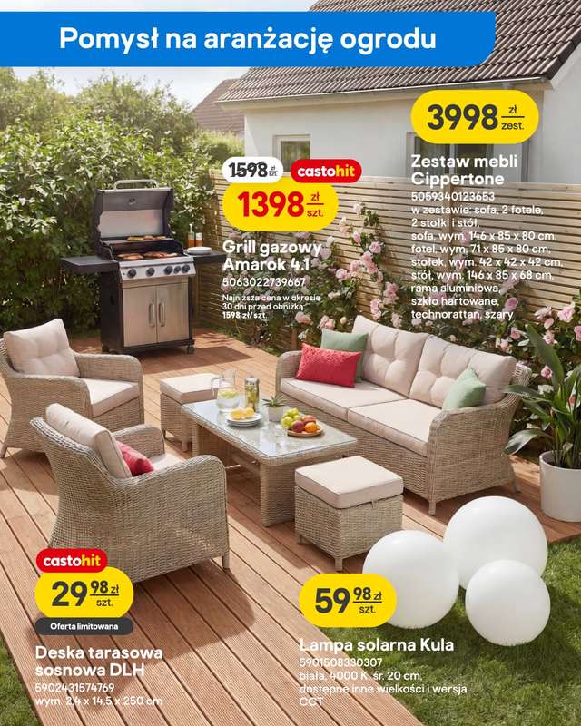Castorama - gazetka promocyjna Ogród od środy 22.04 do wtorku 12.05 - strona 3