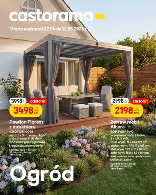 Castorama - gazetka promocyjna Ogród od środy 22.04 do wtorku 12.05